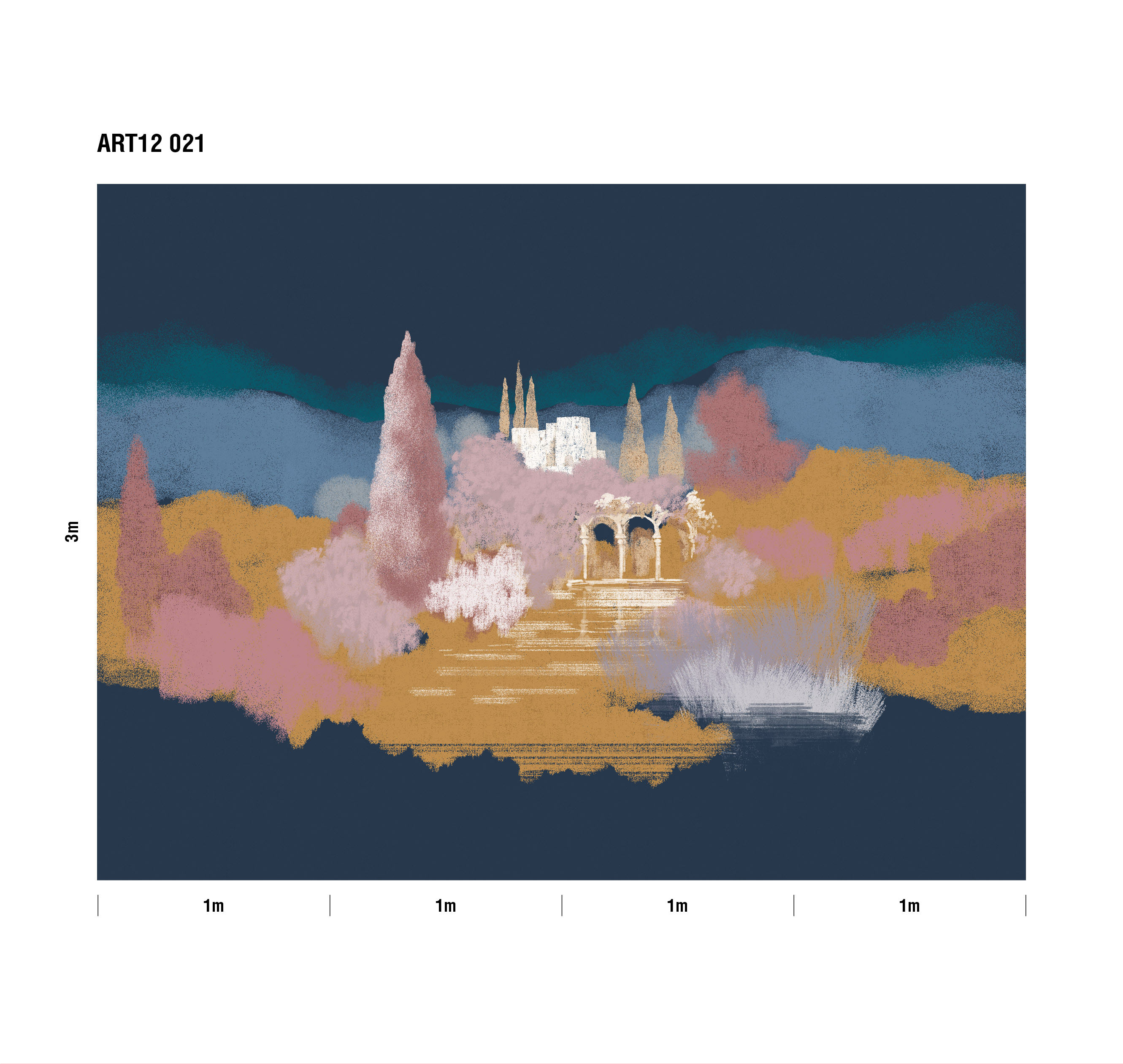 Панно Loymina Пейзаж 2 Киммерия ART12 021 3×4